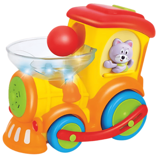 Интерактивная игрушка Hola Toys Drop 'n Go Train 958 3+ / Оранжевый photo 1