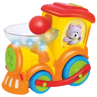 Интерактивная игрушка Hola Toys Drop 'n Go Train 958 3+ / Оранжевый