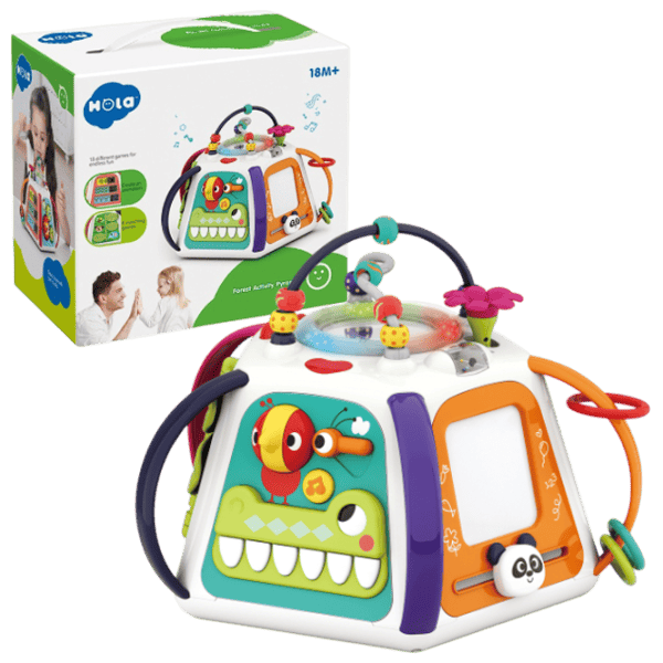 Музыкальная игрушка Hola Toys Cub Montessori A3153 1.5+ / Белый photo 6