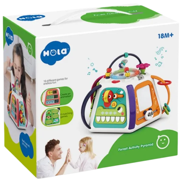 Музыкальная игрушка Hola Toys Cub Montessori A3153 1.5+ / Белый photo 9