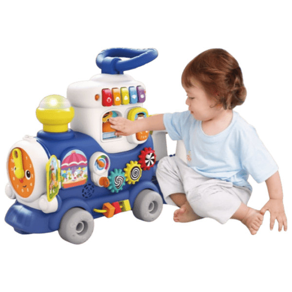 Развивающий набор Hola Toys 4 in 1 Train HE8990B  1+ / Разноцветный photo 3