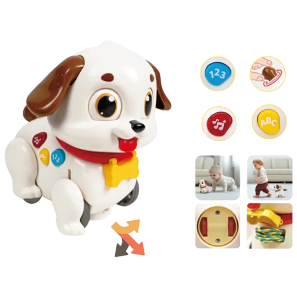 Интерактивная игрушка Hola Toys Puppy HE9977 1+ / Белый photo 2