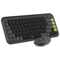 Tastatura & Mouse Logitech POP Icon Keys Fără fir / Graphite photo 2