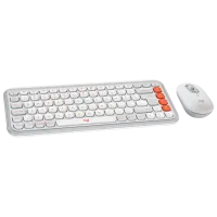 Tastatura & Mouse Logitech POP ICON Wireless Fără fir / Orange photo 2