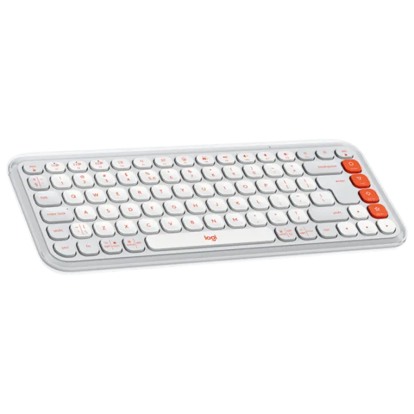 Tastatura & Mouse Logitech POP ICON Wireless Fără fir / Orange photo 3
