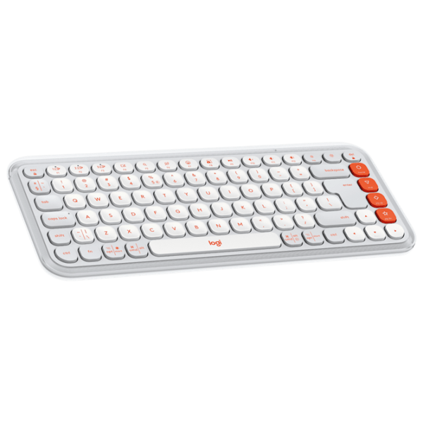 Tastatura & Mouse Logitech POP ICON Wireless Fără fir / Orange photo 3