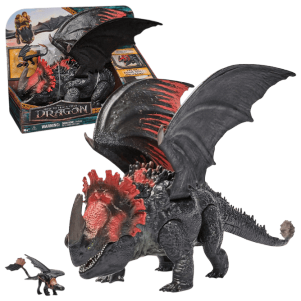 Figurine Spin Master World of Berk Red Death Chomping Rampage 4+ / Black photo 1