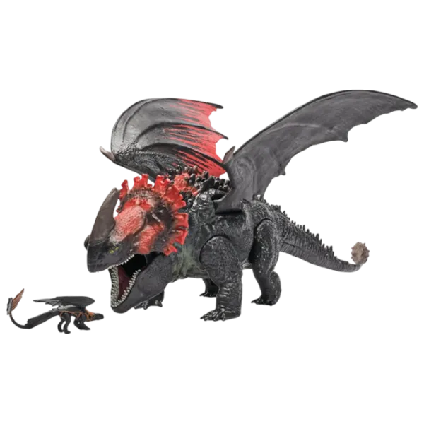 Figurine Spin Master World of Berk Red Death Chomping Rampage 4+ / Black photo 2