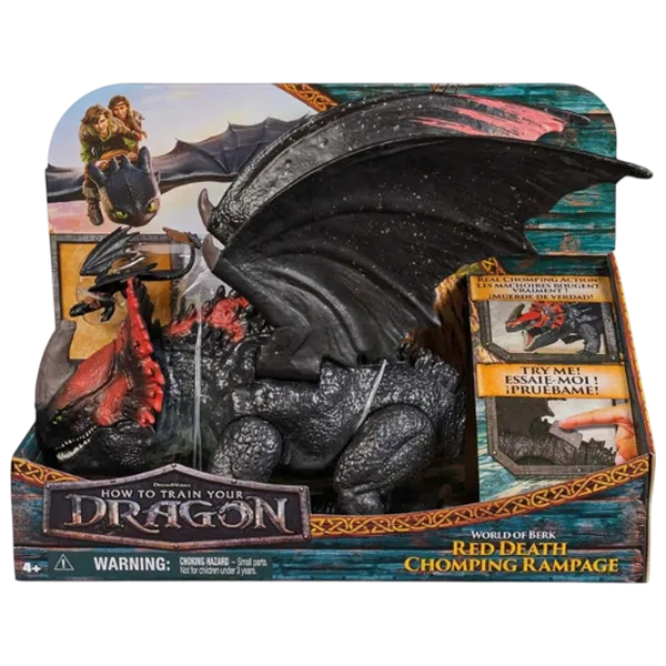 Figurine Spin Master World of Berk Red Death Chomping Rampage 4+ / Black photo 5