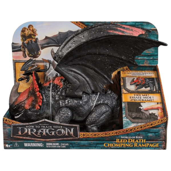 Figurine Spin Master World of Berk Red Death Chomping Rampage 4+ / Black photo 5