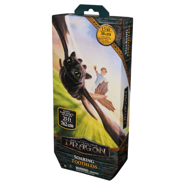 Figurină Spin Master DreamWorks Dragons Soaring Toothless Dragon Glider 4+ / Black photo 6