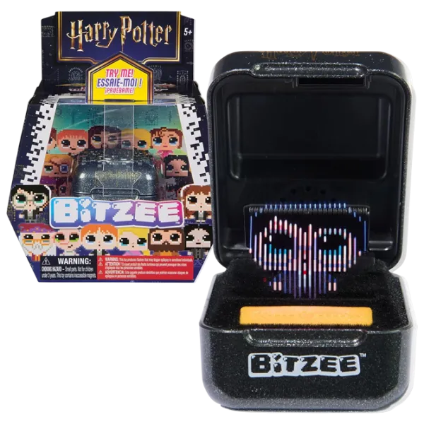 Jucărie interactivă Spin Master Wizarding World Bitzee Interactive Digital Pet 4+ / Black photo 1