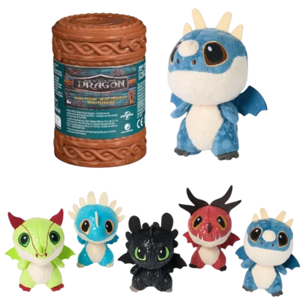 Figurină Spin Master DreamWorks Dragons Mini Plush Dragon Surprise 4+ / Brown photo 2