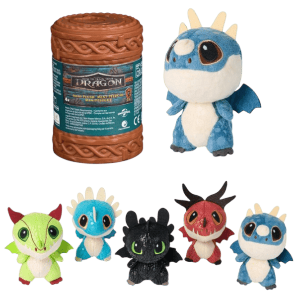 Figurină Spin Master DreamWorks Dragons Mini Plush Dragon Surprise 4+ / Brown photo 2