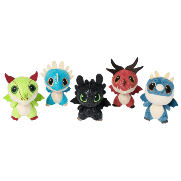 Figurină Spin Master DreamWorks Dragons Mini Plush Dragon Surprise 4+ / Brown photo 3