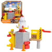 Figurine Spin Master Rubble & Crew Launch 'N' Spin Spaceship Playset 3+ / Orange
