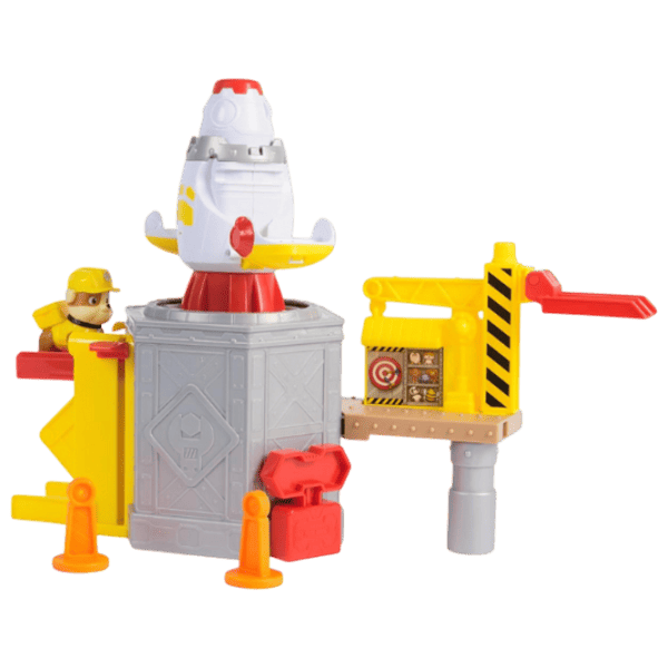 Figurine Spin Master Rubble & Crew Launch 'N' Spin Spaceship Playset 3+ / Orange photo 3