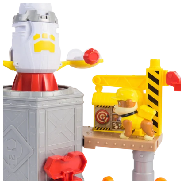 Figurine Spin Master Rubble & Crew Launch 'N' Spin Spaceship Playset 3+ / Orange photo 6