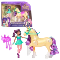 Figurine Spin Master Unicorn Academy Ava and Magical Leaf 4+ / Green