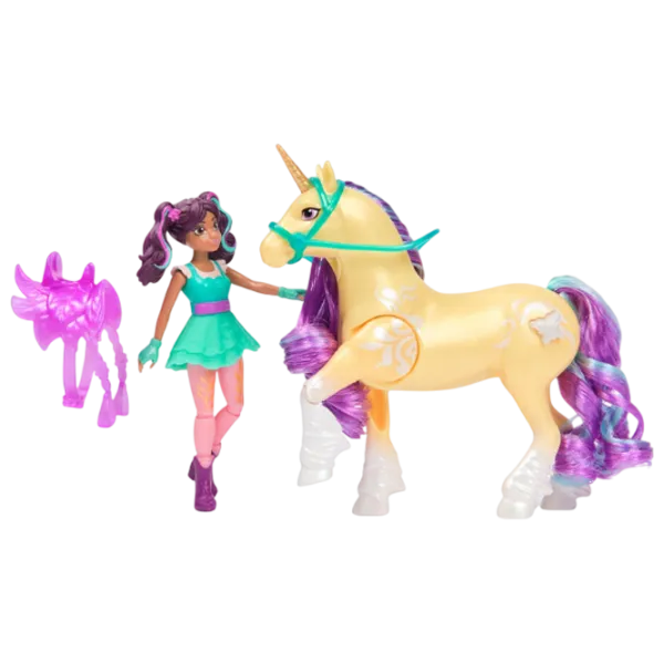 Фигурки Spin Master Unicorn Academy Ava and Magical Leaf 4+ / Зеленый photo 2