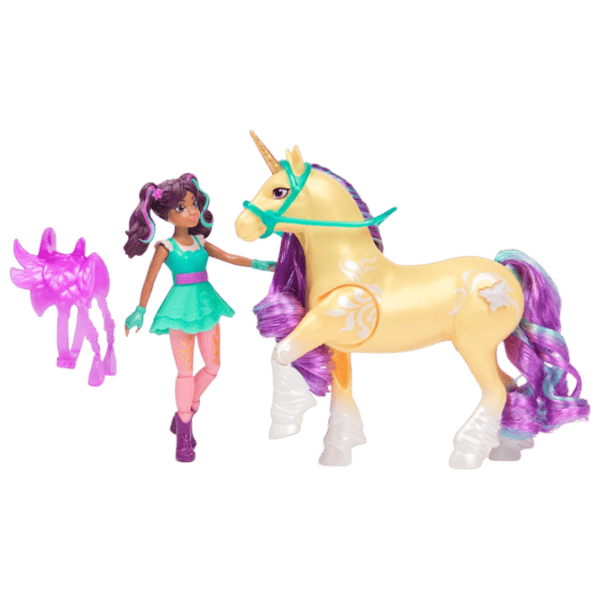 Фигурки Spin Master Unicorn Academy Ava and Magical Leaf 4+ / Зеленый photo 2