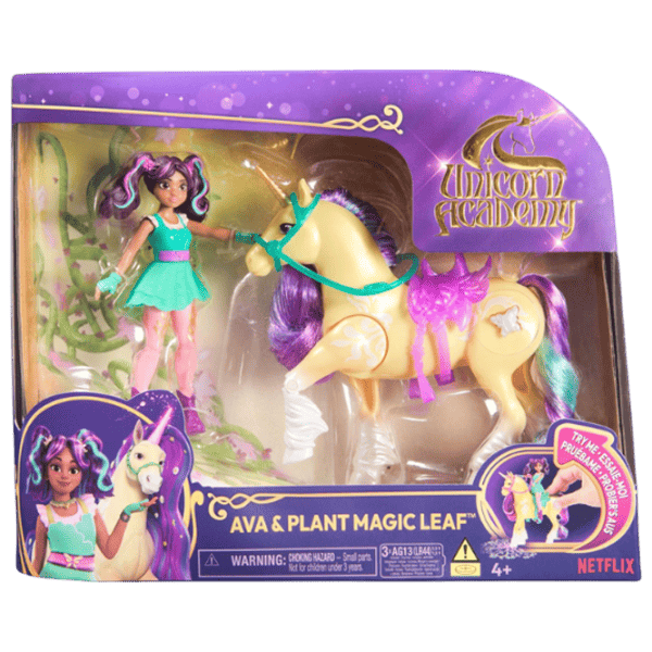 Фигурки Spin Master Unicorn Academy Ava and Magical Leaf 4+ / Зеленый photo 3