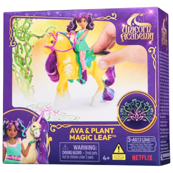 Фигурки Spin Master Unicorn Academy Ava and Magical Leaf 4+ / Зеленый photo 5