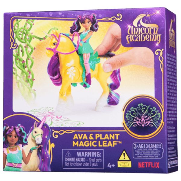 Фигурки Spin Master Unicorn Academy Ava and Magical Leaf 4+ / Зеленый photo 5