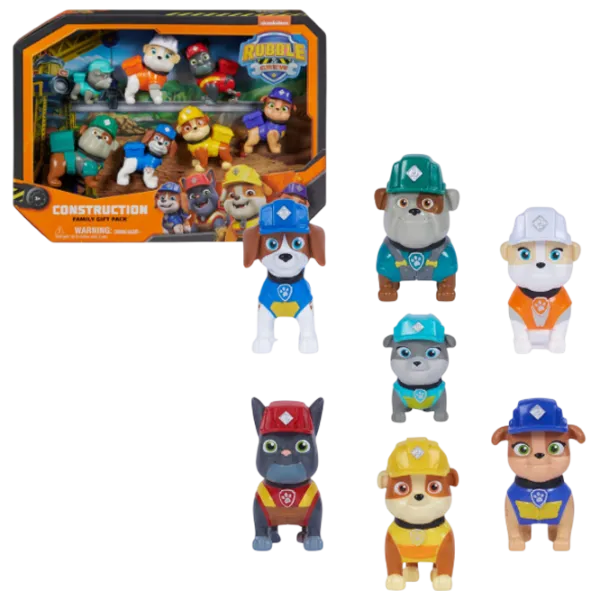 Фигурки Spin Master Rubble & Crew Mini Figure Gift Pack 3+ / Оранжевый photo 1