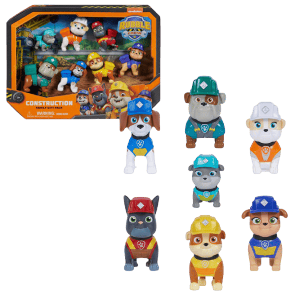 Фигурки Spin Master Rubble & Crew Mini Figure Gift Pack 3+ / Оранжевый photo 1