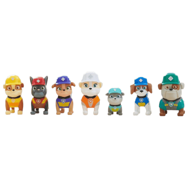 Фигурки Spin Master Rubble & Crew Mini Figure Gift Pack 3+ / Оранжевый photo 3