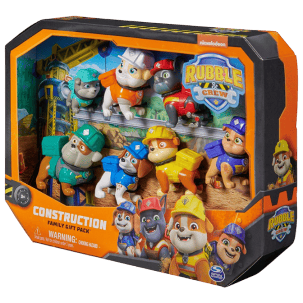 Фигурки Spin Master Rubble & Crew Mini Figure Gift Pack 3+ / Оранжевый photo 4