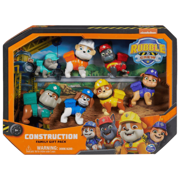 Фигурки Spin Master Rubble & Crew Mini Figure Gift Pack 3+ / Оранжевый photo 5