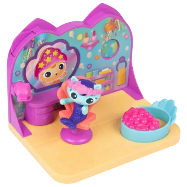 Figurine Spin Master Gabby's Dollhouse MerCat's Seaside Spa Room 3+ / Pink photo 2