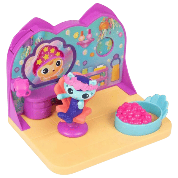 Figurine Spin Master Gabby's Dollhouse MerCat's Seaside Spa Room 3+ / Pink photo 2