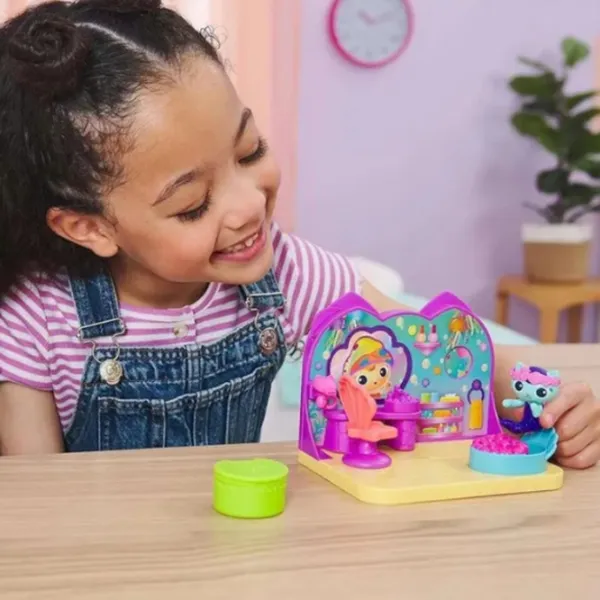 Figurine Spin Master Gabby's Dollhouse MerCat's Seaside Spa Room 3+ / Pink photo 4