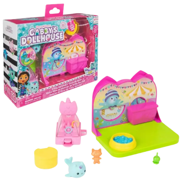 Фигурки Spin Master Gabby's Dollhouse Kitty Narwhal’s Carnival Room 3+ / Розовый photo 1