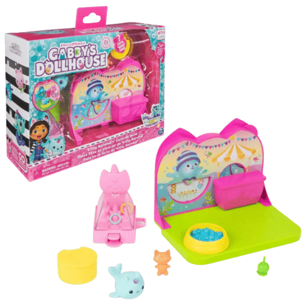 Фигурки Spin Master Gabby's Dollhouse Kitty Narwhal’s Carnival Room 3+ / Розовый photo 1