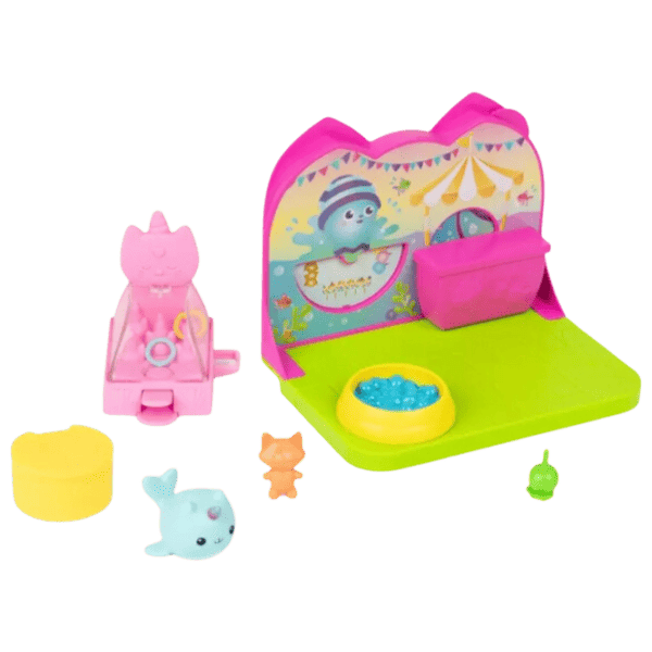 Фигурки Spin Master Gabby's Dollhouse Kitty Narwhal’s Carnival Room 3+ / Розовый photo 2