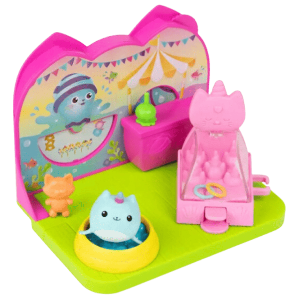 Фигурки Spin Master Gabby's Dollhouse Kitty Narwhal’s Carnival Room 3+ / Розовый photo 3
