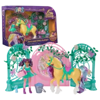 Figurine Spin Master Unicorn Academy Ava & Leaf Magical Stable Playset 4+ / Green