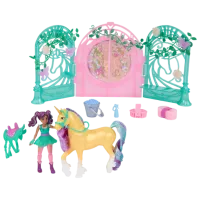 Фигурки Spin Master Unicorn Academy Ava & Leaf Magical Stable Playset 4+ / Зеленый photo 2