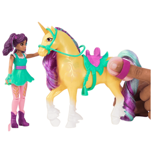 Фигурки Spin Master Unicorn Academy Ava & Leaf Magical Stable Playset 4+ / Зеленый photo 3