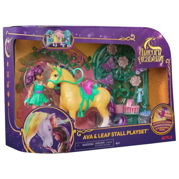 Фигурки Spin Master Unicorn Academy Ava & Leaf Magical Stable Playset 4+ / Зеленый photo 5