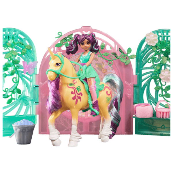 Фигурки Spin Master Unicorn Academy Ava & Leaf Magical Stable Playset 4+ / Зеленый photo 6
