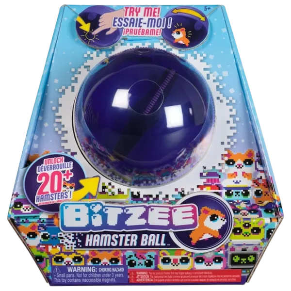 Интерактивная игрушка Spin Master Bitzee Pets Interactive Digital Pet – Hamster Edition 5+ / Синий photo 1