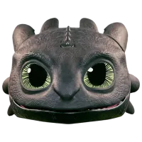 Jucărie interactivă Spin Master DreamWorks Dragons Toothless Interactive Mask 5+ / Black photo 2