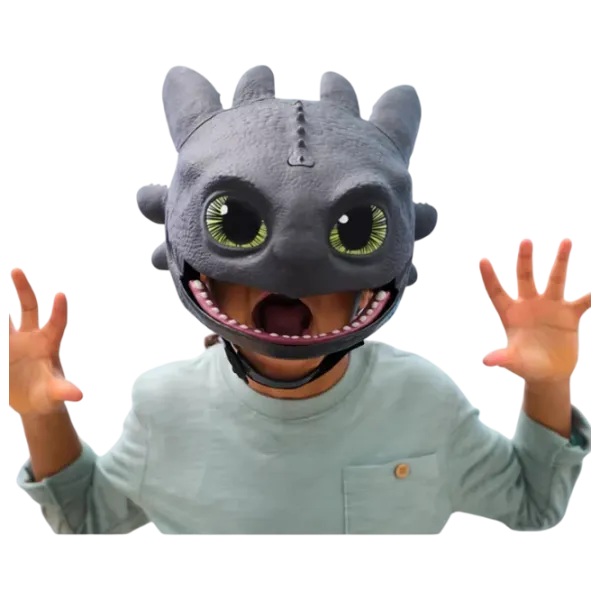 Jucărie interactivă Spin Master DreamWorks Dragons Toothless Interactive Mask 5+ / Black photo 7