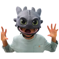 Jucărie interactivă Spin Master DreamWorks Dragons Toothless Interactive Mask 5+ / Black photo 7