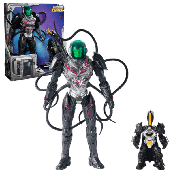 Figurine Spin Master DC Metal Force Brainiac vs. Batman Battle Pack 4+ / Black photo 1